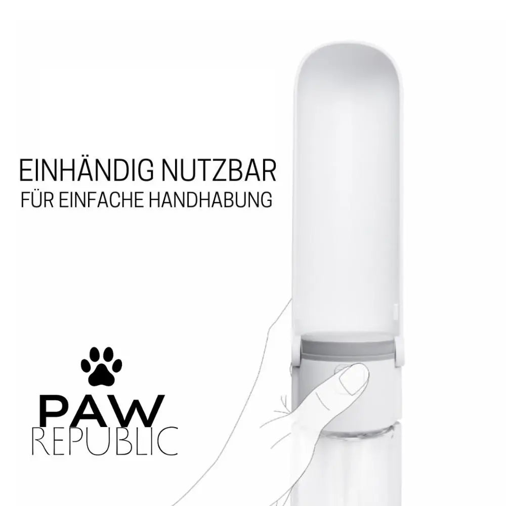 Paw Republic Hunde-Trinkflasche Waterfall2go 420ml Jetzt erhältlich bei  Dogsmopolitan