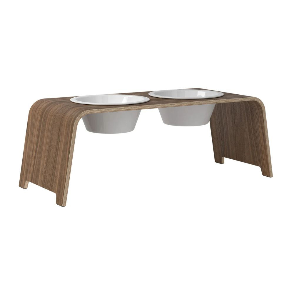 DESIGN FEEDING STATION SIZE L including porcelain bowls