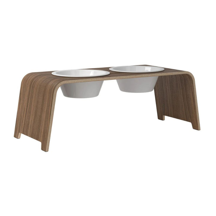 DESIGN FEEDING STATION SIZE L including porcelain bowls