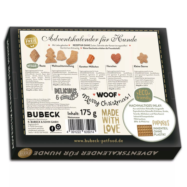 Adventskalender 2026 Hipster – 24 Tage Hundeglück
