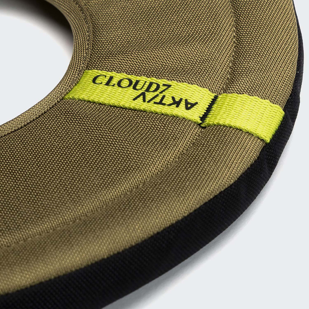 Hundespielzeug Frisbee AKTIV Khaki