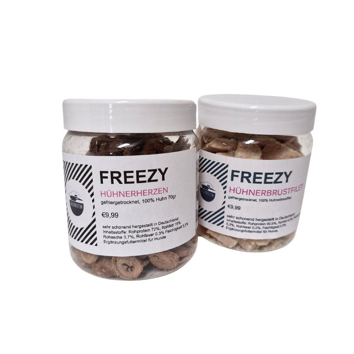 FREEZY Snacks Hühnerherzen, 70g