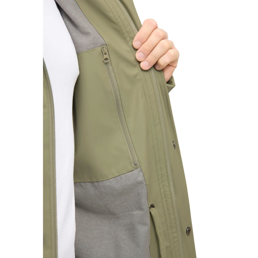 Valby Herren Regenjacke Oxford-Tea
