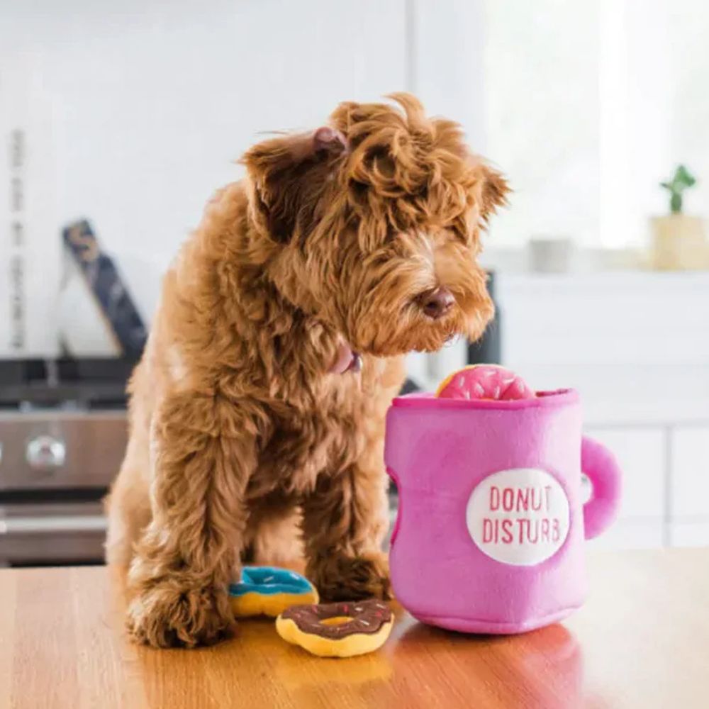 Hundespielzeug Donut Disturb