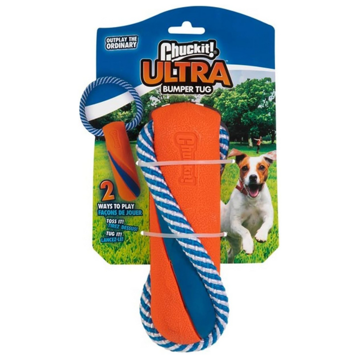 Chuck it Ultra Bumper Tug - Apportier- und Zugspielzeug für Hunde