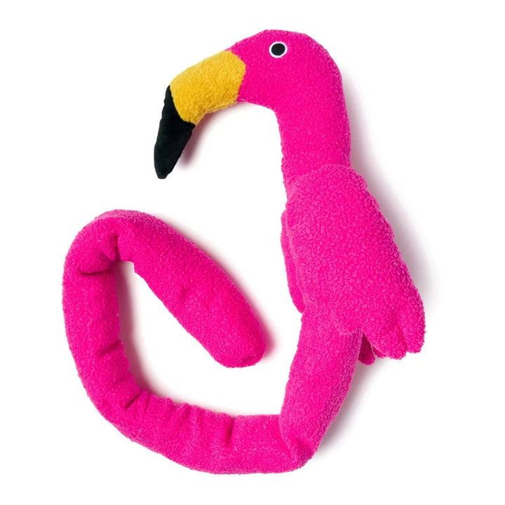 Hundespielzeug Twisty Flamingo