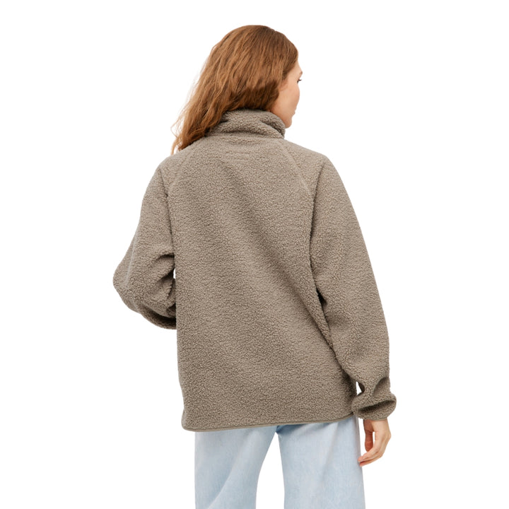 Kuschelby Damen Fleecejacke Cobblestone Beige