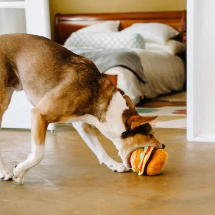 Hundespielzeug Burger