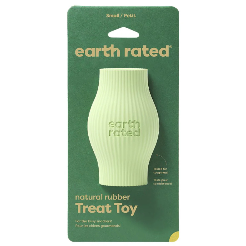 earth rated Treat Toy aus Naturkautschuk