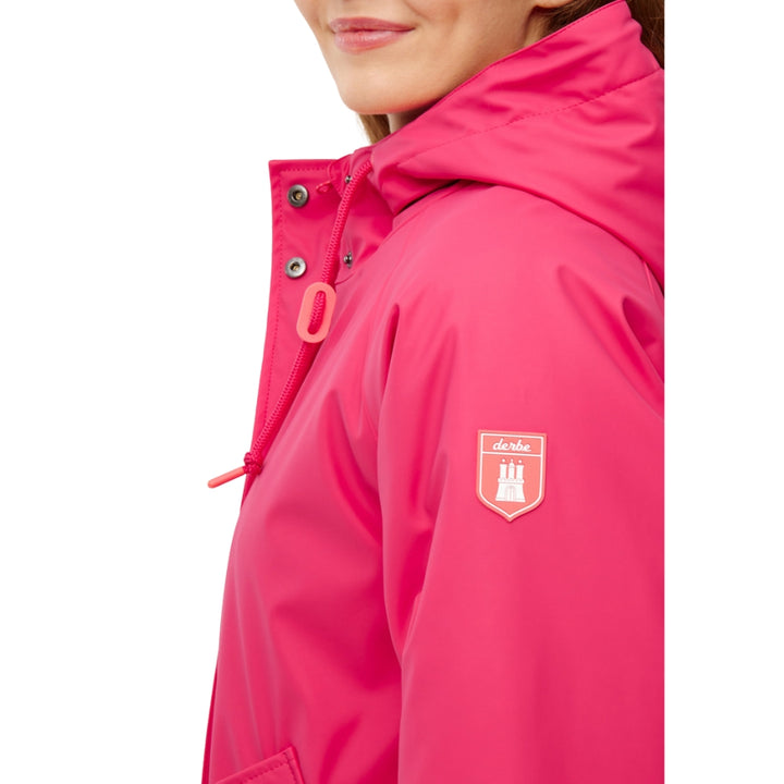 Friese Tidaholm Damen Regenjacke Azalea Pink Gefüttert