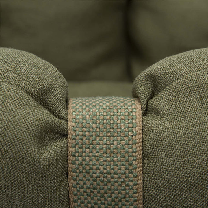 Hundebett LTTL Snoozy Linen-Mix Moss