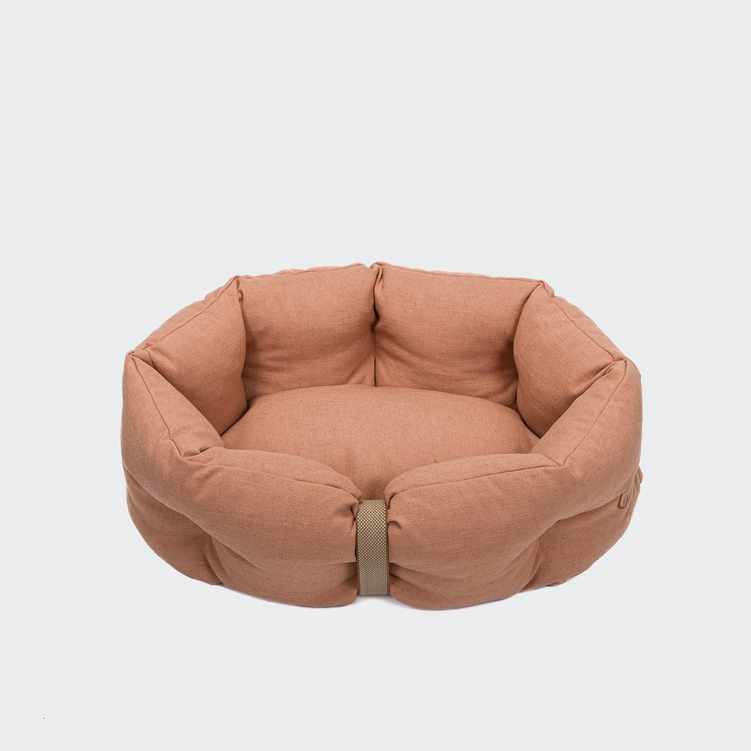 Hundebett LTTL Snoozy Linen-Mix Dusty Rose