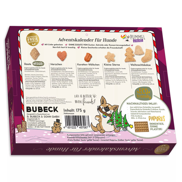 Adventskalender 2026 Pummeleinhorn – 24 Tage Hundeglück
