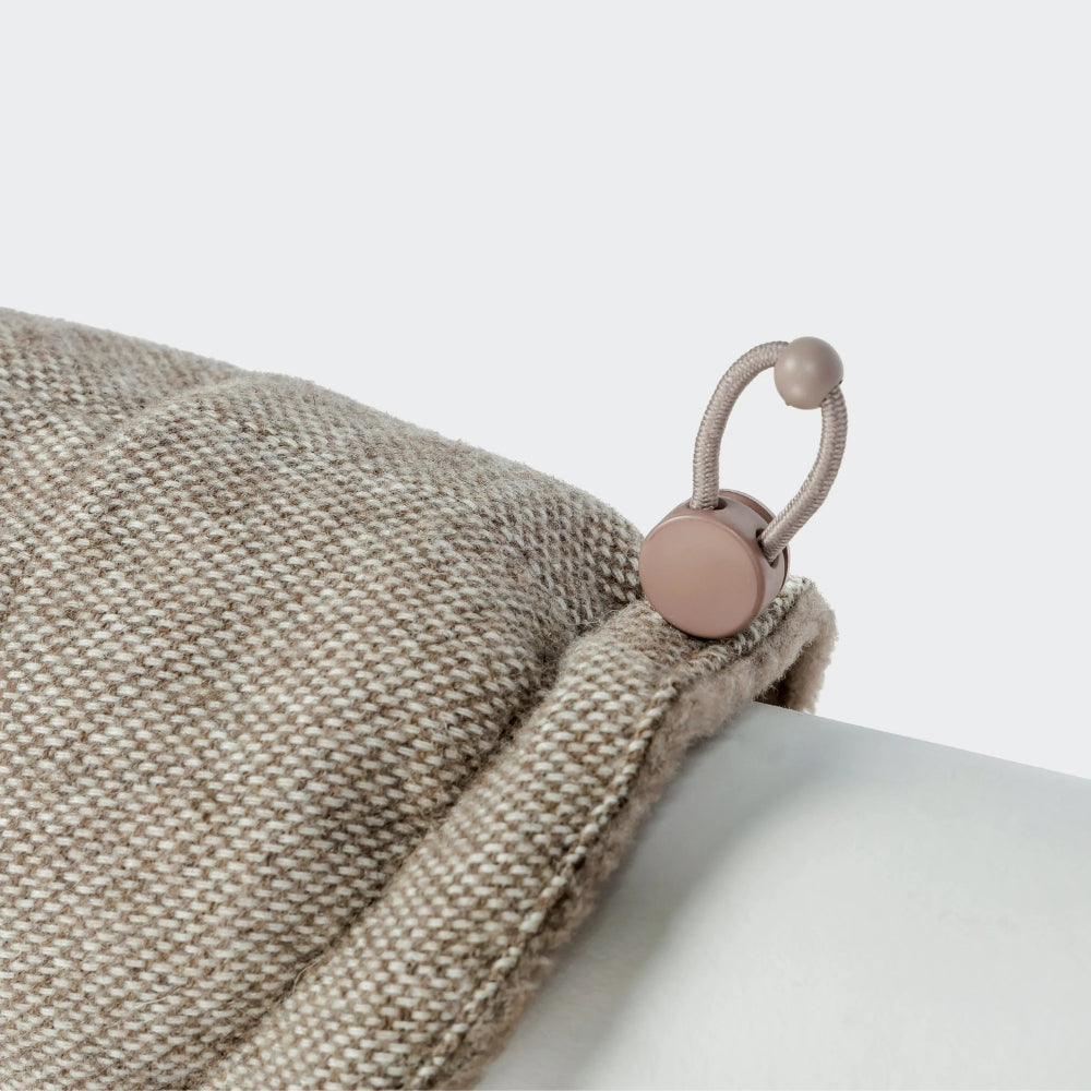 Hundemantel Dackel Brooklyn Tweed Beige