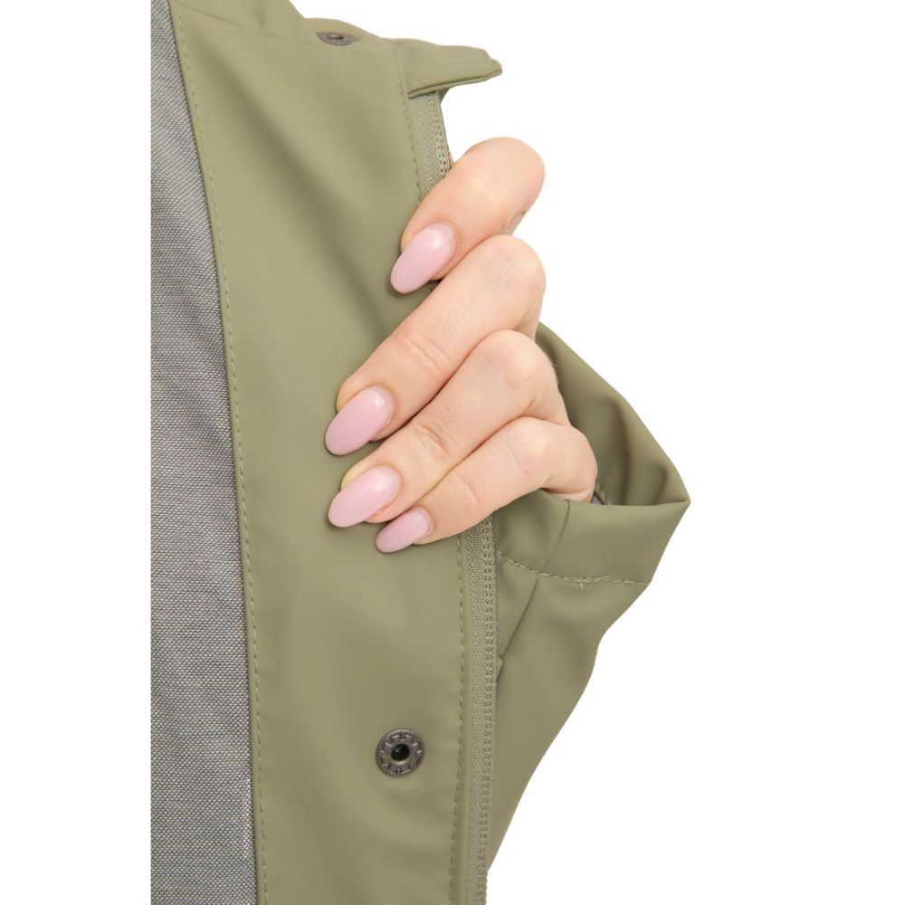 Tildaby Damen Regenjacke Oxford-Tea