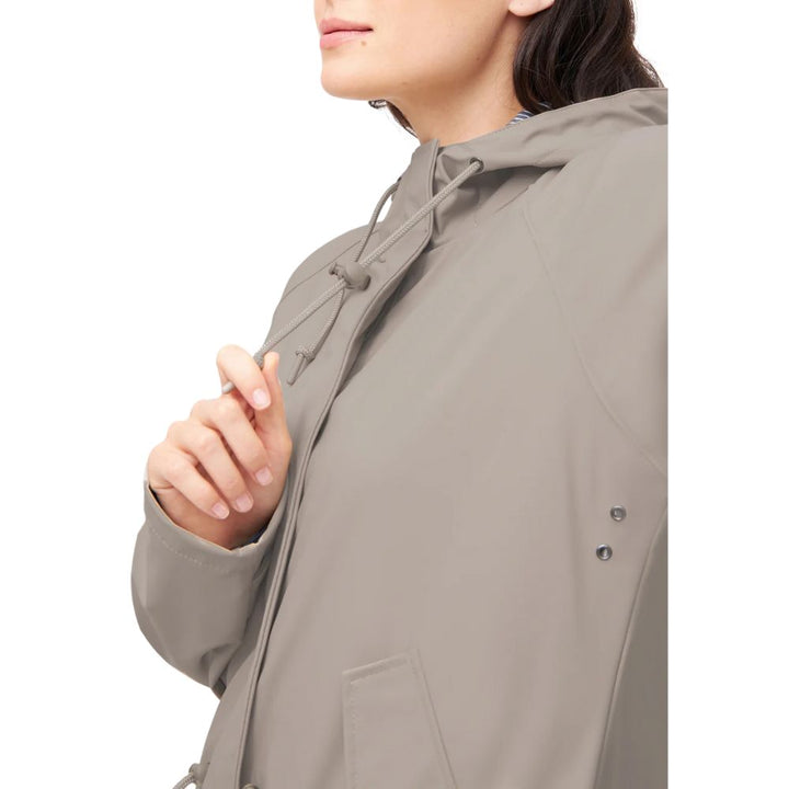 Friese Traveby Fisher Damen Regenjacke Cobblestone Beige