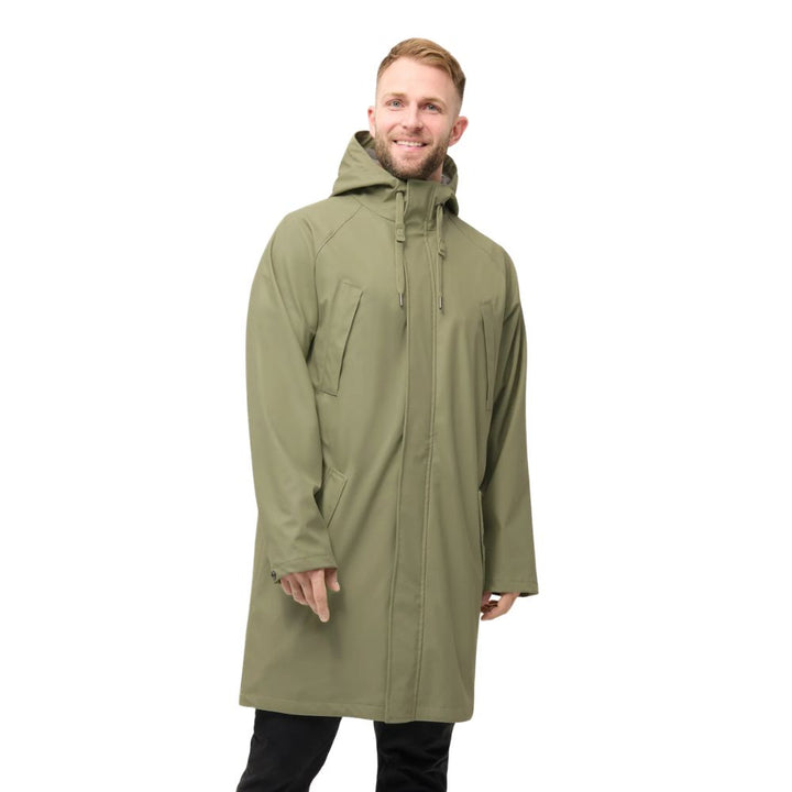 Valby Herren Regenjacke Oxford-Tea