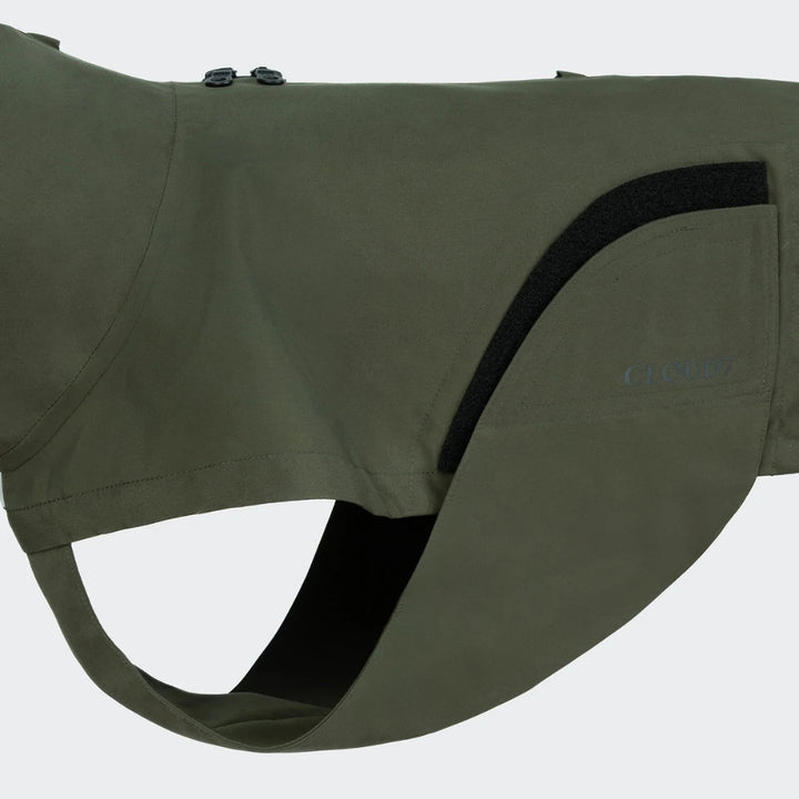 Hunderegenmantel Dublin 2.0 Dark Olive