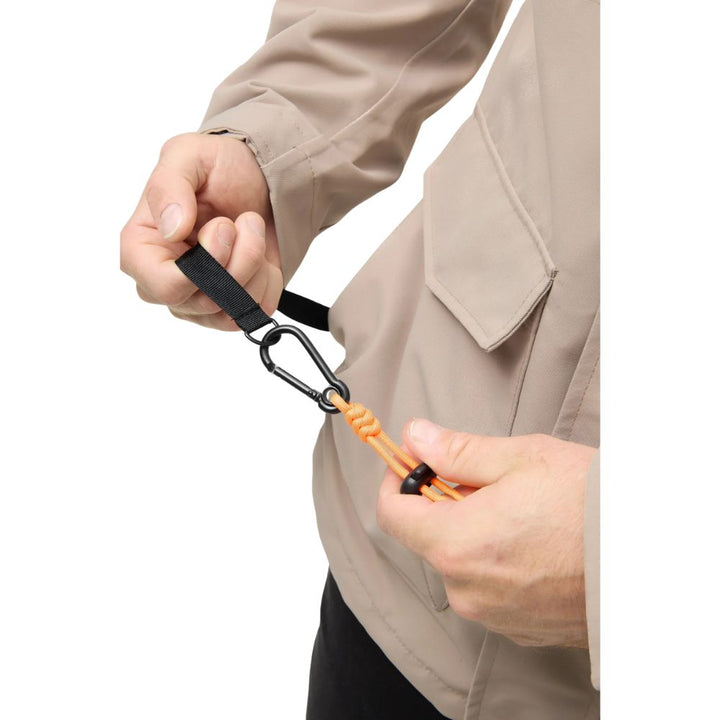 Phoeby Dog Herren Regenjacke Cobblestone Jet Black