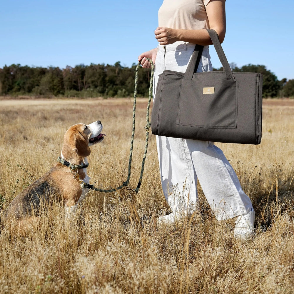 Hundemattentasche - Nobo in Anthrazit