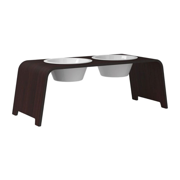 DESIGN FEEDING STATION SIZE L including porcelain bowls