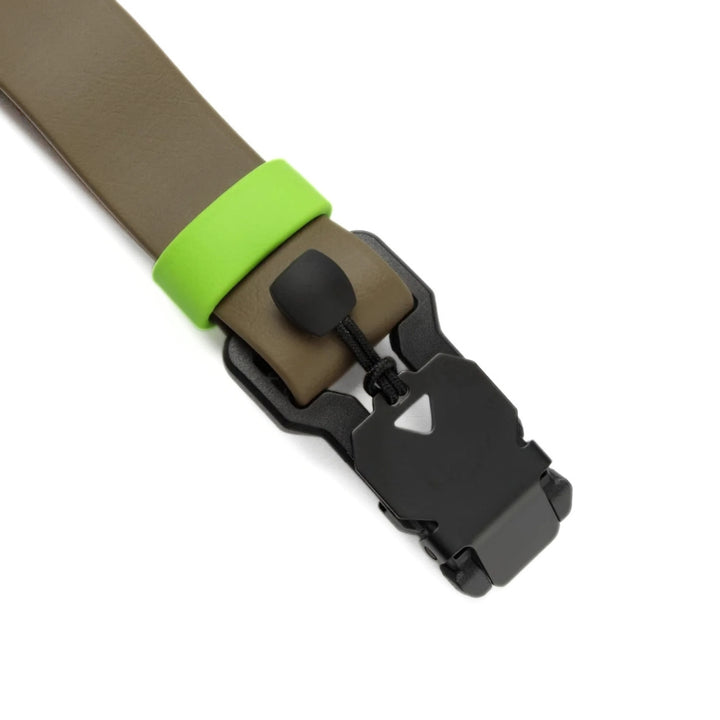 Hundehalsband BioThane Ipanema - Olive-Neon Green