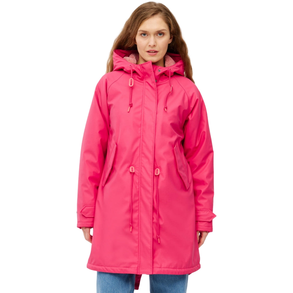 Friese Tidaholm Damen Regenjacke Azalea Pink Gefüttert