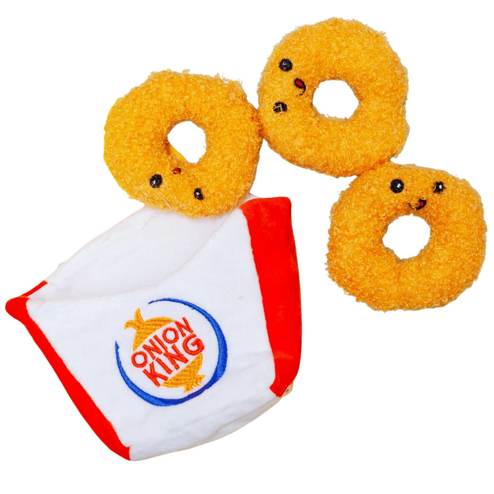 Hundespielzeug Zwiebelringe