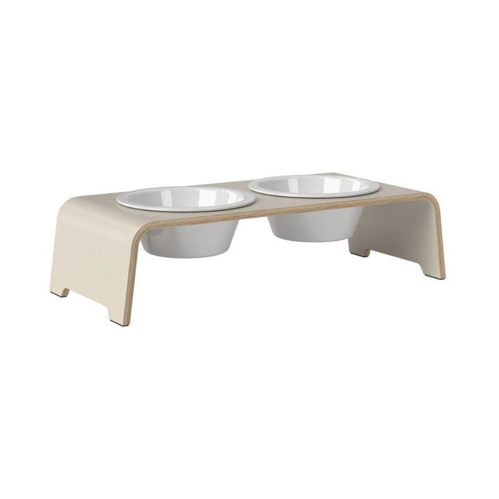 DESIGN FEEDING STATION SIZE M-small including porcelain bowls