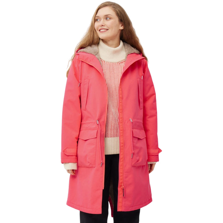 Phoebholm Dog Damen Winter-Regenjacke Dubarry Pink Hundejacke