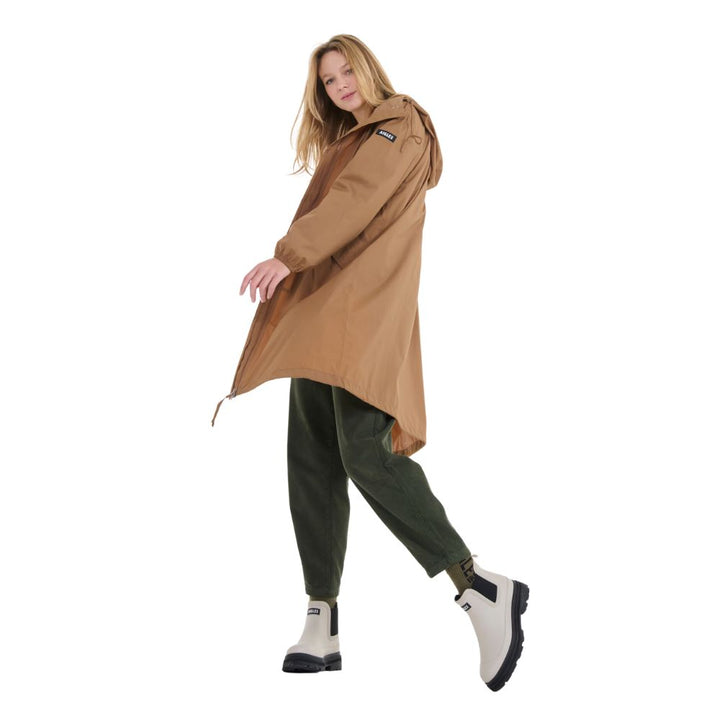 Langer wasserdichter Parka für Damen Kraft - AIGLE MTD® Technologie