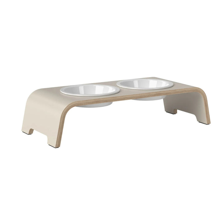 DESIGN FEEDING STATION SIZE S-large including porcelain bowls