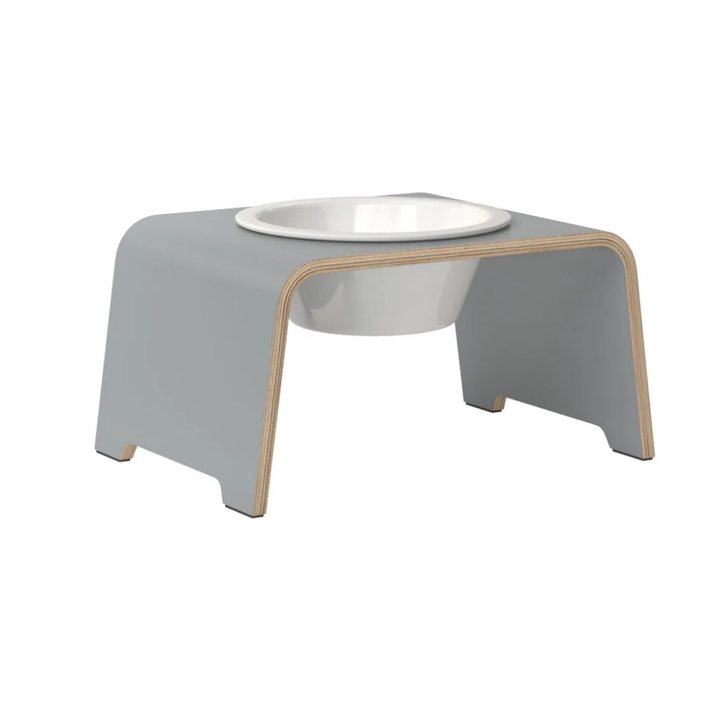 DESIGN-FUTTERSTATION Single GR. M inklusive Porzellannäpfen
