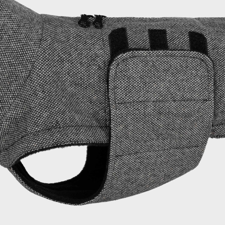 Hundemantel Dackel Brooklyn Tweed Black