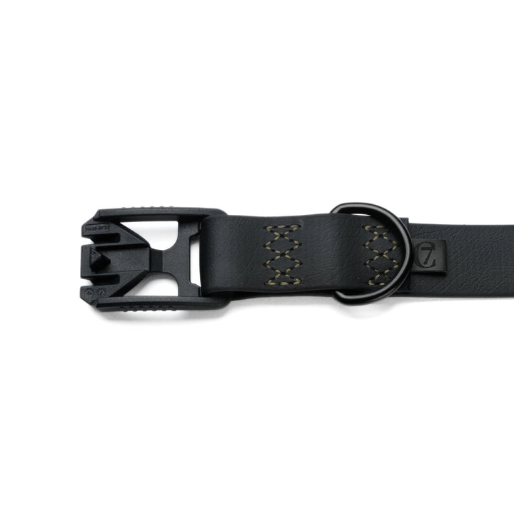 Hundehalsband BioThane Ipanema - Black-Olive