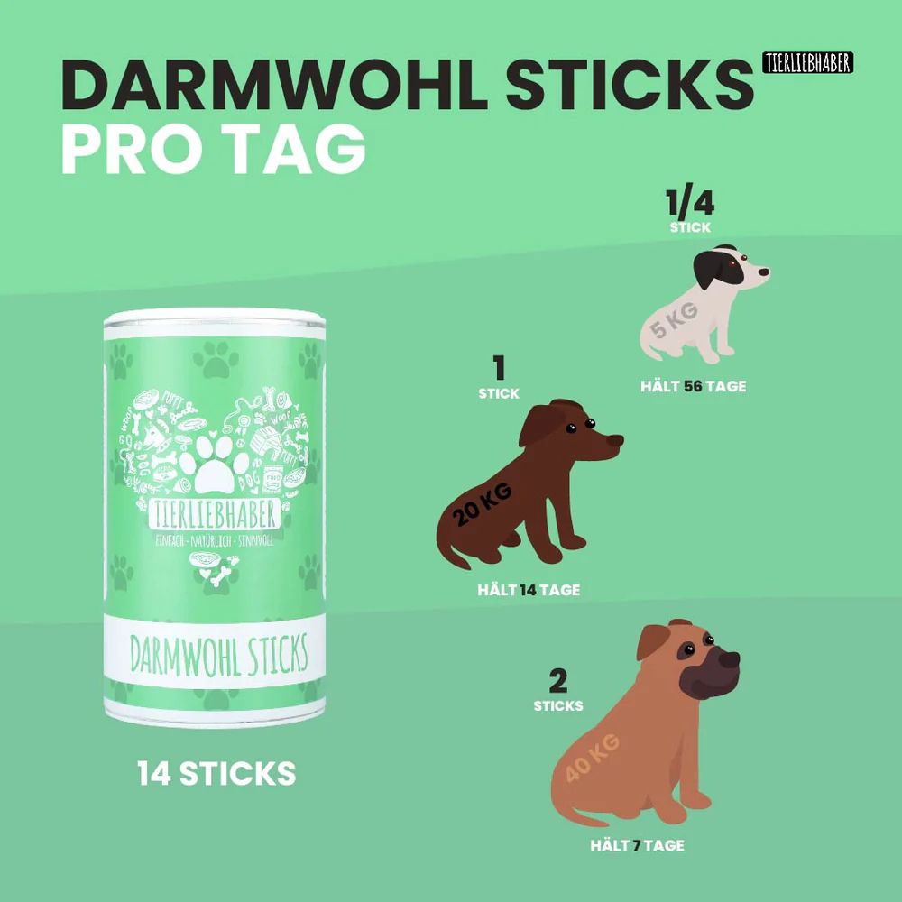 Darmwohl Sticks von Tierliebhaber