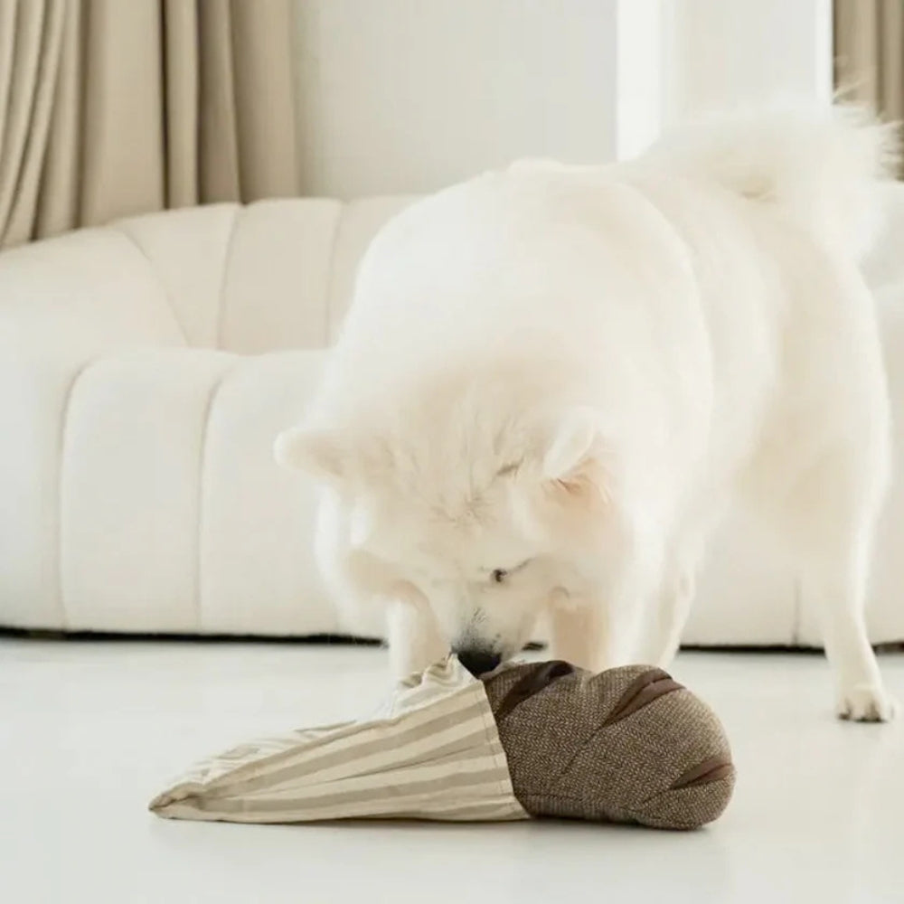 Hundespielzeug Schnüffel-Baguette