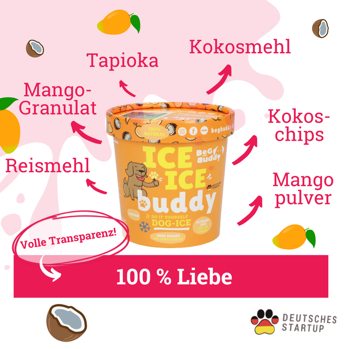 Ice ice buddy Mango Split