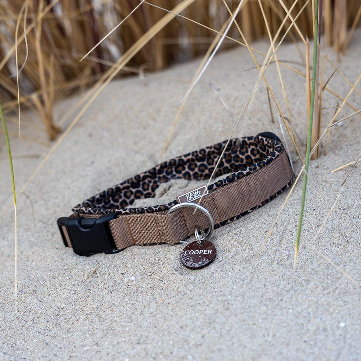 Hundehalsband &amp; Leine Leo Love Marrakesh