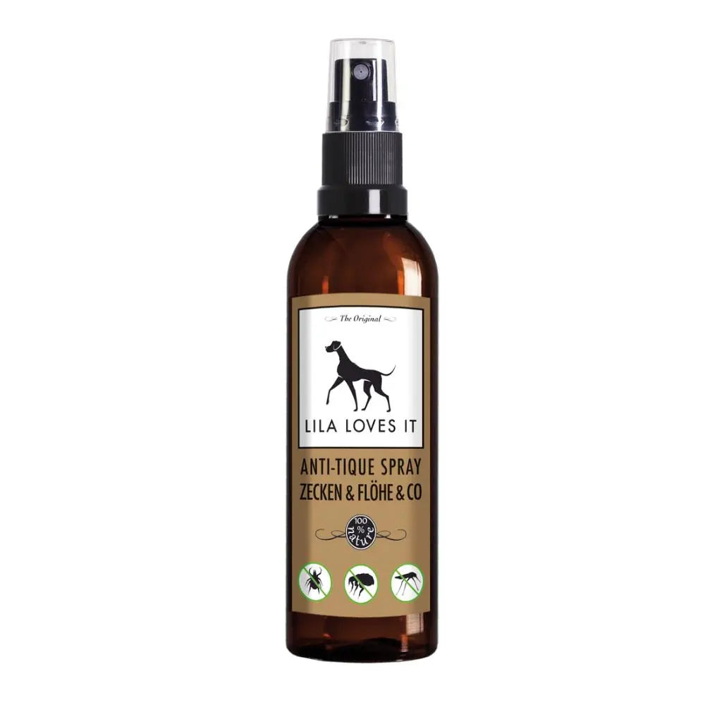 ANTI TIQUE SPRAY GEGEN ZECKEN, FLÖHE & MÜCKEN Jetzt erhältlich bei  Dogsmopolitan