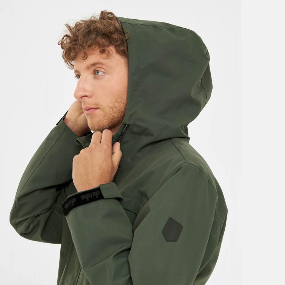 Wattby Herren Regenjacke Olive Black Grün Jetzt erhältlich bei  Dogsmopolitan