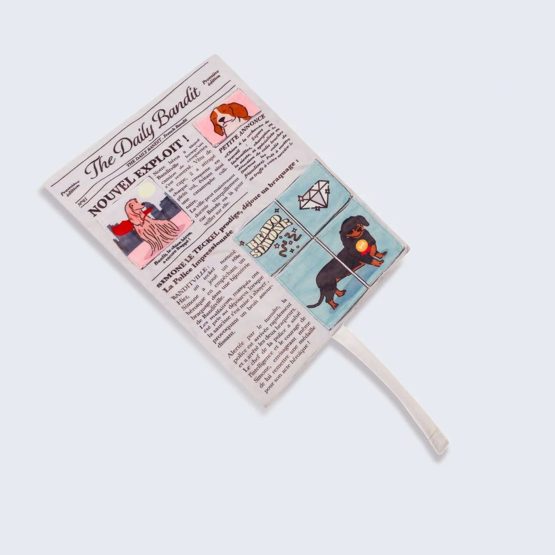 Hundespielzeug „The Daily Bandit“ Hundezeitung