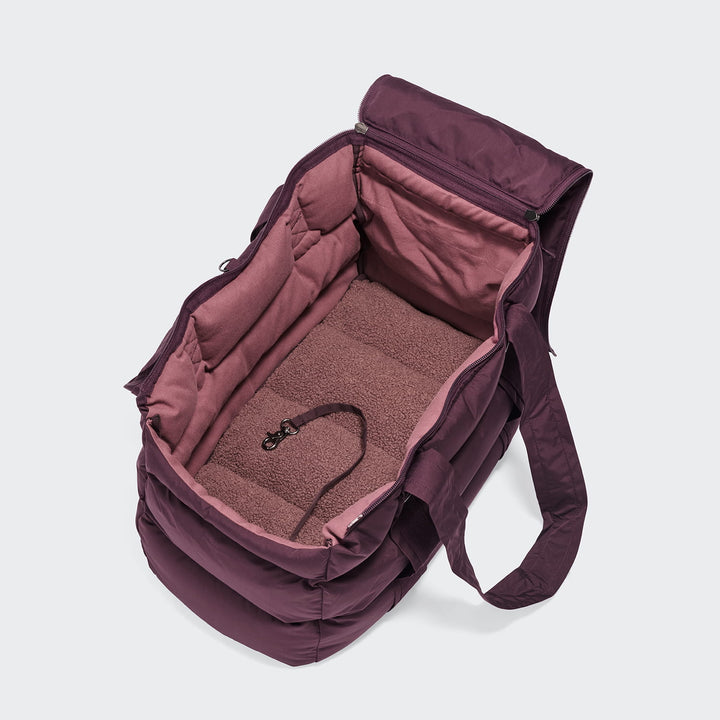Hundetasche Montreal 2.0 Dark Aubergine M