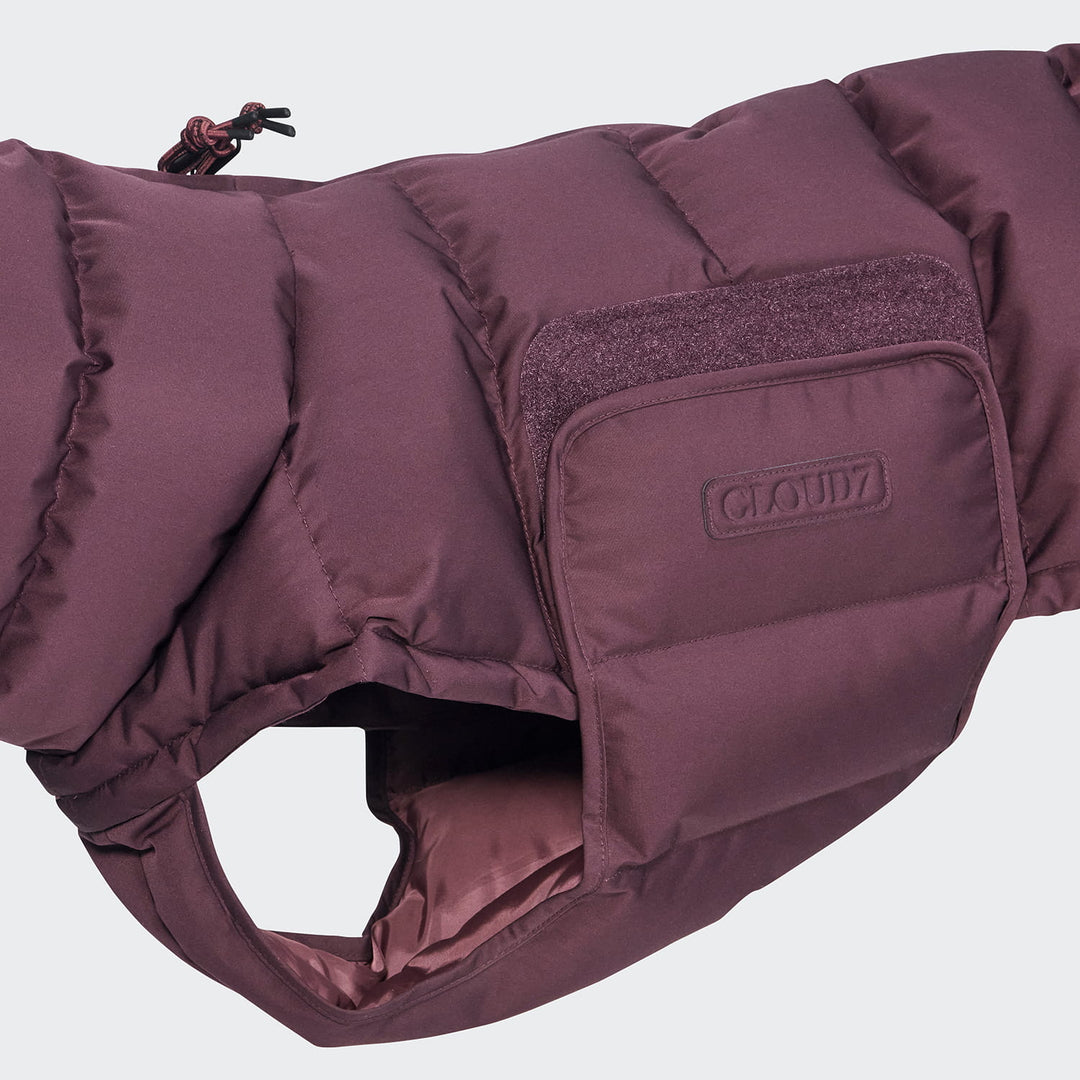 Hundemantel Alaska Dark Aubergine