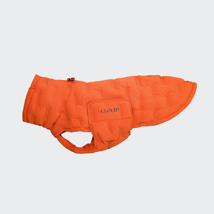 Hundemantel Alaska Seersucker Orange
