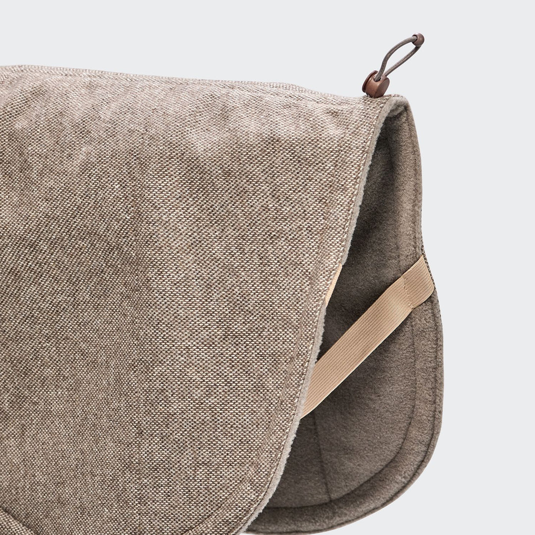 Hundemantel Brooklyn Long Tweed Beige