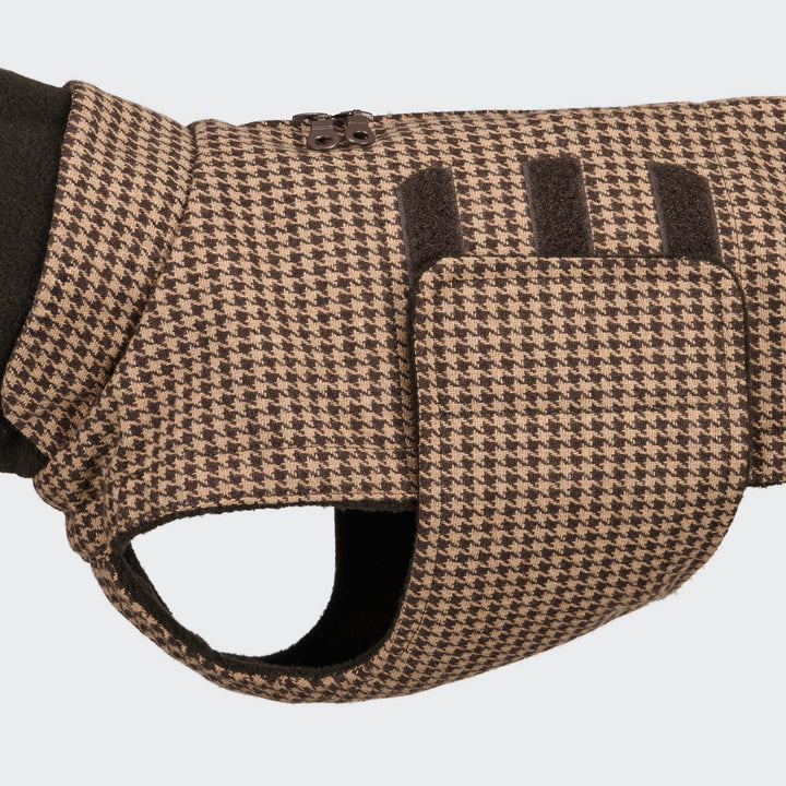 Hundemantel Brooklyn Dackel Houndstooth