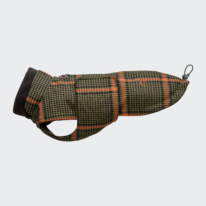 Hundemantel Brooklyn Dackel Tartan green