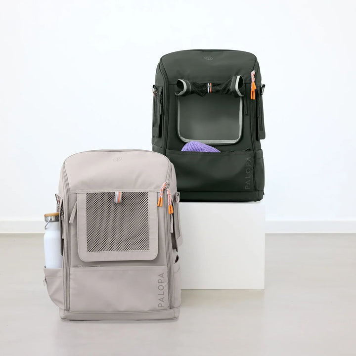 Hunderucksack Kari Taupe