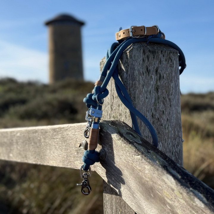 Rope collar Driftwood